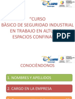 Digitec s.a. Curso de Alturas