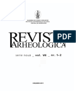 2011 Noi Date Expeditii Arheologice RSSM RA