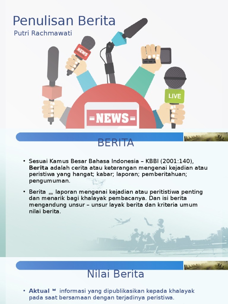 Contoh Laporan Peristiwa Yang Mengandung Unsur 5w1h - Berbagai Unsur