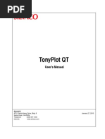 Tonyplot QT: User'S Manual