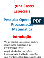 Casos Especiais PO