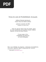 Notas de Aula Probabilidade