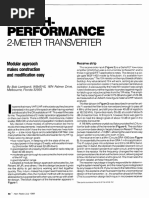 A High-Performance 2-Meter Transverter