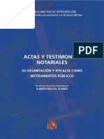 Actas Notariales PDF