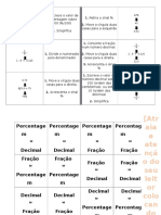 Explicativo Fração Decimal Percentagem