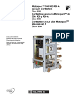 Motorpact™ 200/400/450 A Vacuum Contactors Contactores en Vacío Motorpact™ de 200, 400 y 450 A Contacteurs Sous Vide Motorpact 200/400/450 A