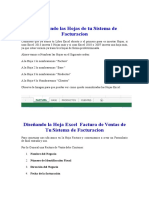 Libro Factura Excel