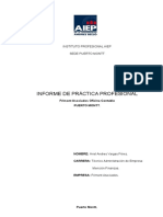 Informe Practica Final (Tec. Adm. Empresas Mencion Finanzas)