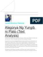 Alegorya NG Yungib