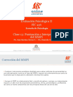 Puntuación e Interpretación MMPI