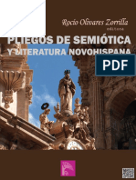 Olivares Zorrilla, R - Pliegos Semiotica Literatura Novohispana PDF