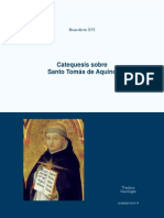 Cuadernos Tradere. Catequésis de SS Benedicto XVI sobre Santo Tomás de Aquino