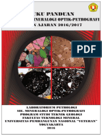 Modul Mineralogi Optik Petrografi 2016 PDF