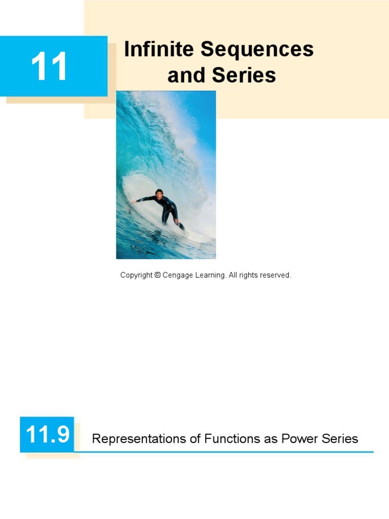 Infinite Sequences and Series | PDF | Teaching Methods & Materials ...