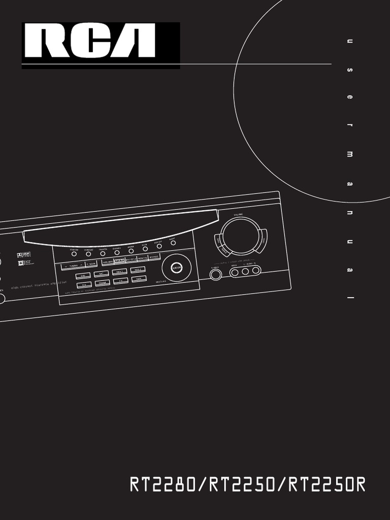 Manual Equipo Sonido Rca | PDF | Consumer Electronics | Consumer Goods
