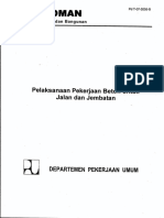 Pelaksanaan Pekerjaan Beton Untuk Jalan Dan Jembatan PDF