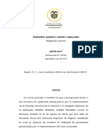 Segunda instancia sobre prescripción de acción penal tras archivo por atipicidad