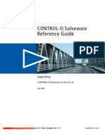 Control-O SolveWare Reference Guide