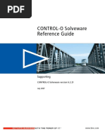 Control-O SolveWare Reference Guide