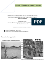 Etf463 Geofisisika Teknik & Lingkungan: Materi