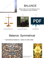 Principles of Design - Balance Student