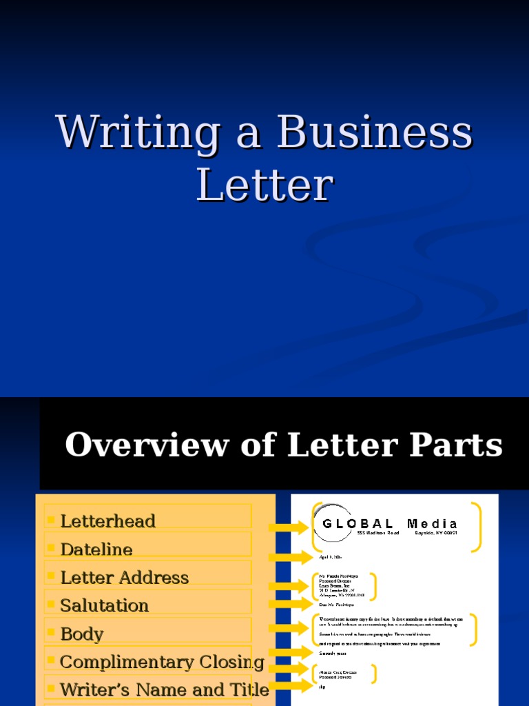 Chapter 2 Writing A Business Letter | Download Free PDF | Homework | Text