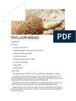 Psyllium Bread