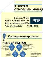 Sifat Sistem Pengendalian Manajemen