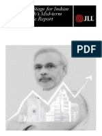 Modi'ss Mid-term Performance Report - JLL India