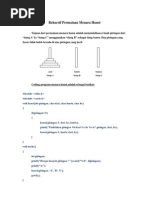 Download Rekursif Permainan Menara Hanoi dengan Pemrograman C by M SodQ SN34314249 doc pdf