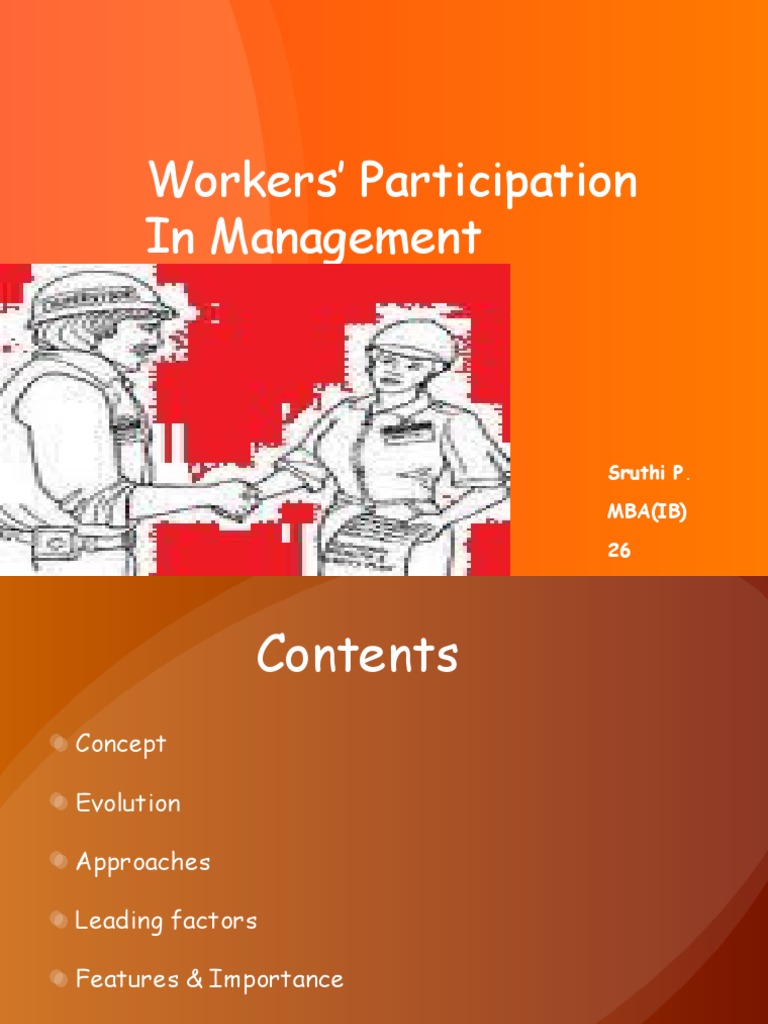 Workers' Participation in Management Overview | PDF | Career & Growth