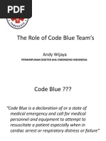 Role Out of Code Blue Team's