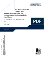 BTEC First Specfication - 2017 Issue 21