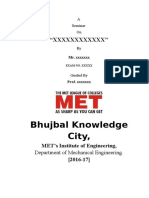 Bhujbal Knowledge City,: "XXXXXXXXXXXX"