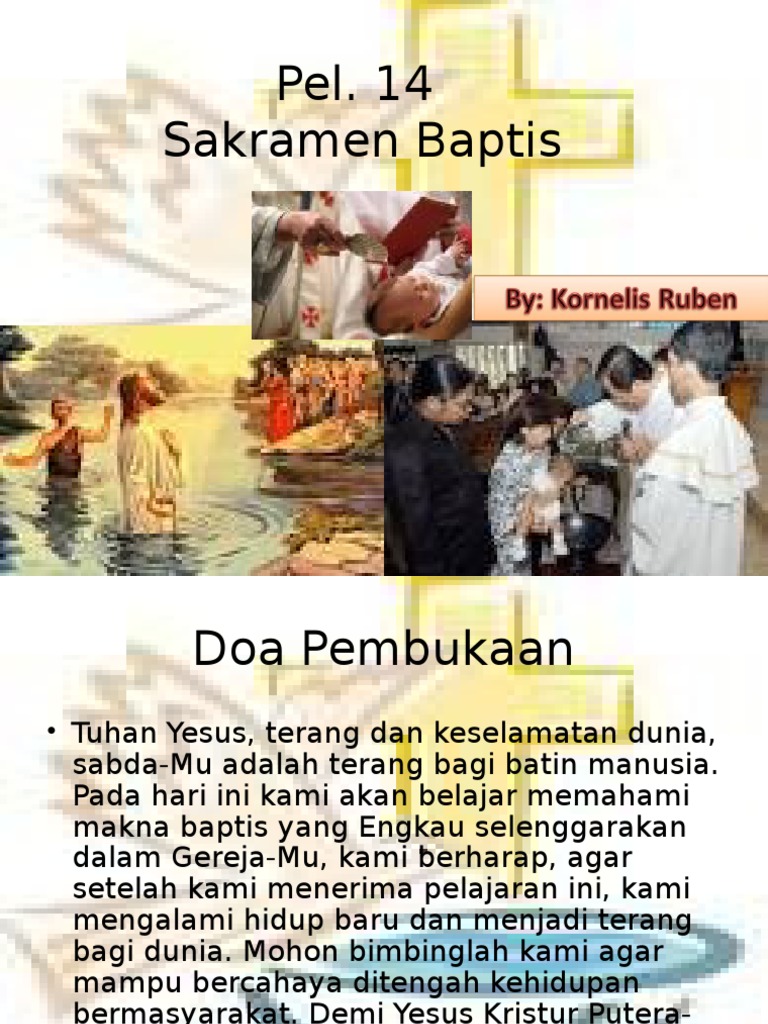 Sakramen Baptis