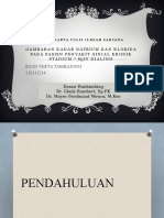 Gambaran Kadar Natrium Dan Klorida Pada Pasien Penyakit