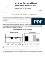 Advance Monthly Sales For Retail and Food Services JUNE 2010