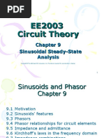 Chap 9 - Sinusoids and Phasors