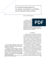 A Ordem Econômica e Jurídica Sob o Estado Democrático PDF