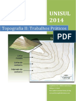 APOSTILA Topografia 2 Trabalhos Práticos UNISUL 2014 PDF