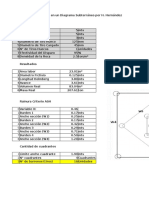 Calculo de Tiros en Un Diagrama Subterráneo