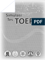 Bonus Simulasi Tes TOEFL