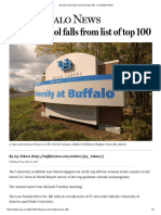 UB Law School Falls From List of Top 100 - The Buffalo News