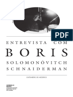 Entrevista Com Boris Schnaiderman