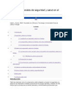 Aspectos Generales de Seguridad y Salud en El Trabajo