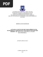  ANÁLISE DA GESTÃO DOS RECURSOS HÍDRICOS NOS MUNICÍPIOS DA UNIDADE DE PLANEJAMENTO DO BAIXO RIO SERGIPE - SE