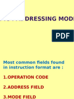 Topic: Addressing Modes