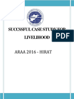 ARAA_Successful Case Study for Livelihood