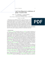 Equilibrium and Travelingwave Solutions of Plane Couette Flow PDF