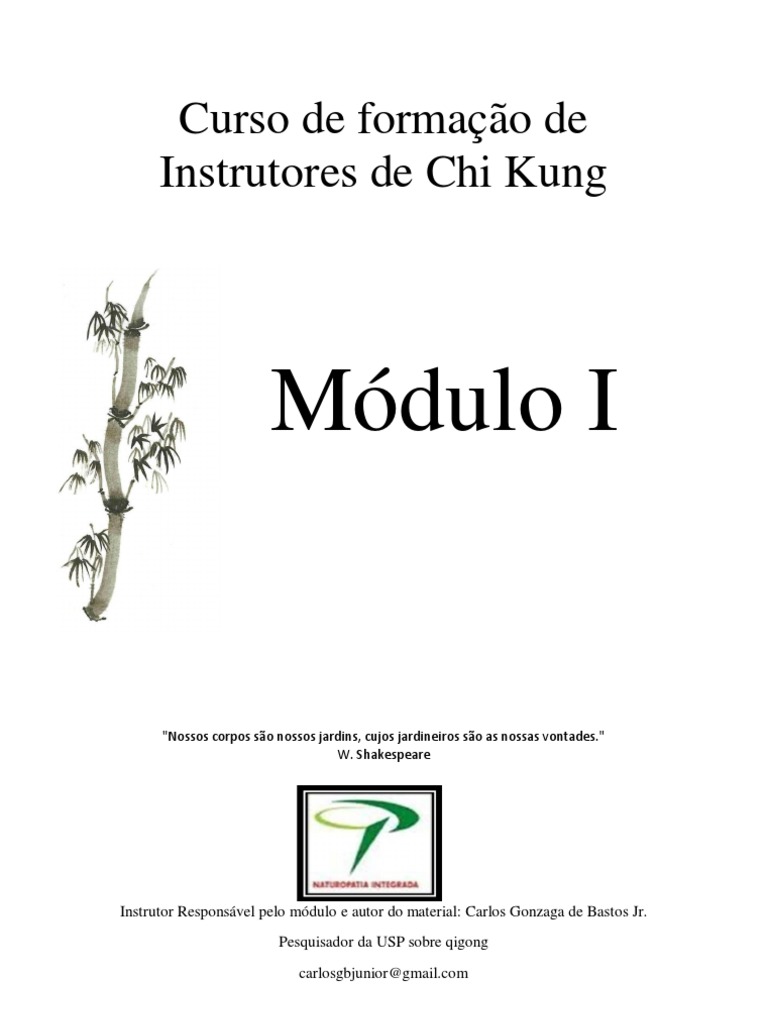 Qi Gong Yi Jin Jing ( Troca de tendões e músculos )